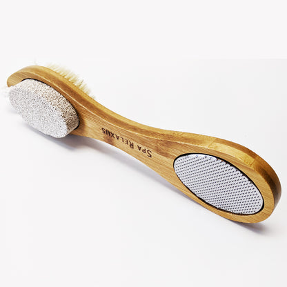 Pumice Brush with File